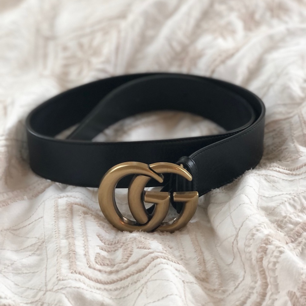 Gucci Belt, Black (probably worn twice)